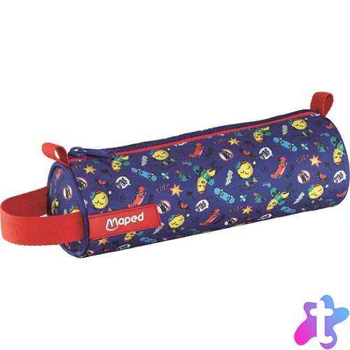 Tolltartó, henger alakú, cipzáras, MAPED, gördeszka