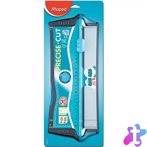 Vágógép, visszahúzódó pengével, A4, 5 lap, Maped "Precise cut"
