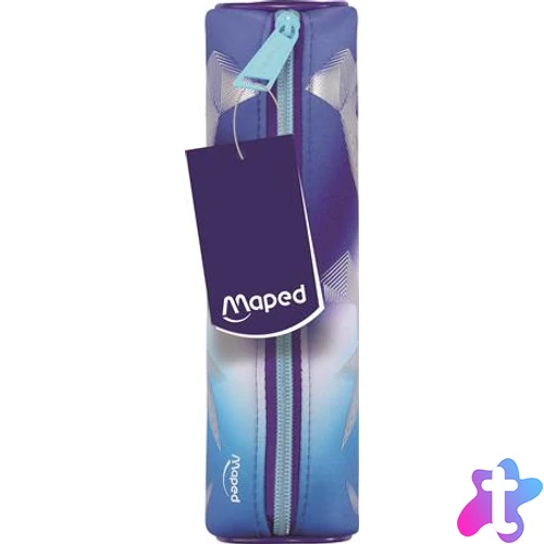 Tolltartó, henger alakú, cipzáras, MAPED „Arctic jégvilág”