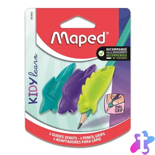 Ceruzafogó, MAPED "Kidy Learn", vegyes színek, 3 db