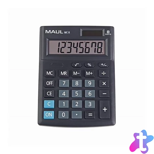 Számológép, asztali, 8 számjegy, MAUL "MC 8"