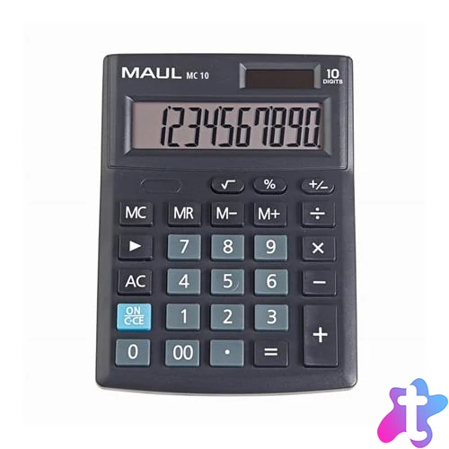 Számológép, asztali, 10 számjegy, MAUL "MC 10"