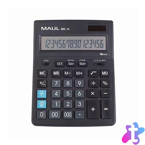 Számológép, asztali, 16 számjegy, MAUL "MXL 16"