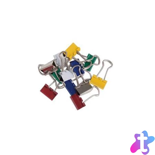 Bindercsipesz, 13 mm, MAUL "214", vegyes színek