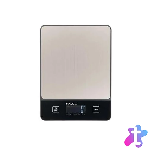 Levélmérleg, digitális, 5 kg terhelhetőség, MAUL "Libra", fekete