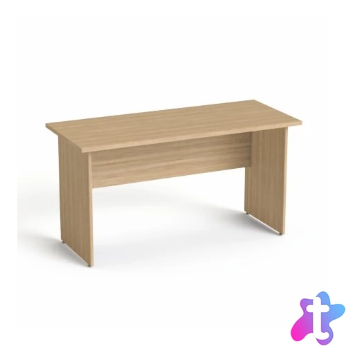 Íróasztal, laplábbal, 140x70 cm, MAYAH "Freedom SV-20", kőris