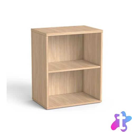 Szekrény, asztalmagas, nyitott, polcos, MAYAH "Freedom SV-17",  tölgy