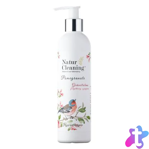 Folyékony szappan, 250 ml, NATURCLEANING, gránátalma