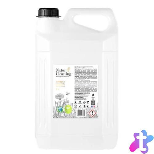 Mosogatószer koncentrátum, 5 l, NATURCLEANING, citrom