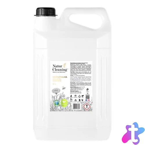 Mosogatószer koncentrátum, 5 l, NATURCLEANING, gránátalma