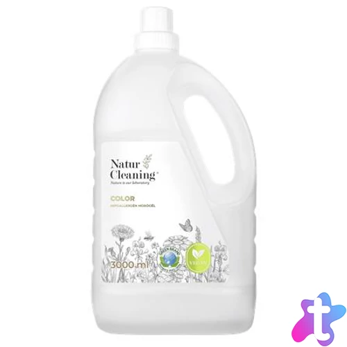 Mosógél, hipoallergén, színes ruhákhoz, 3 l, NATURCLEANING "Color"