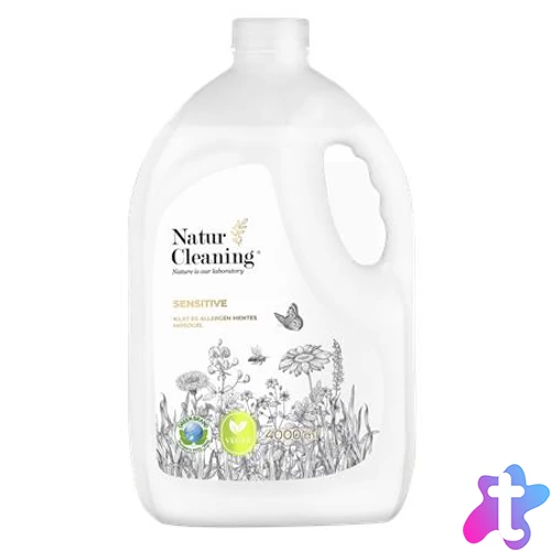 Mosógél, illat- és allergénmentes, 4 l, NATURCLEANING "Sensitive"