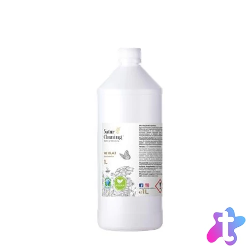 WC olaj, 1 l, NATURCLEANING, szamóca