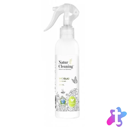 WC olaj, pumpás, 200 ml, NATURCLEANING, tavaszi rét