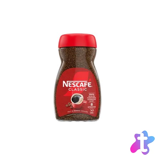 Instant kávé, 100 g, üveges, NESCAFÉ "Classic"
