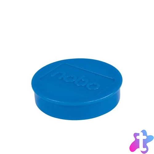 Mágneskorong, erős, 38 mm, 10 db, NOBO, kék