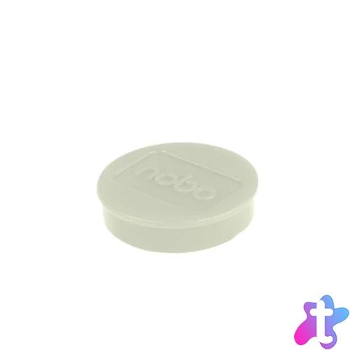 Mágneskorong, erős, 38 mm, 10 db, NOBO, fehér