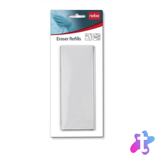 Refill táblatörlőhöz, filces, 10 db, NOBO