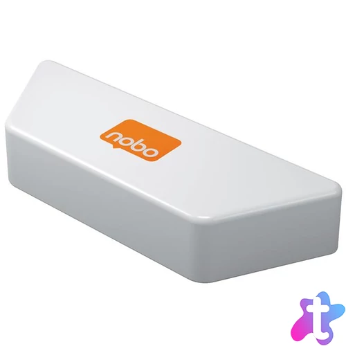 Mágneses táblatörlő fehértáblához, NOBO fehér
