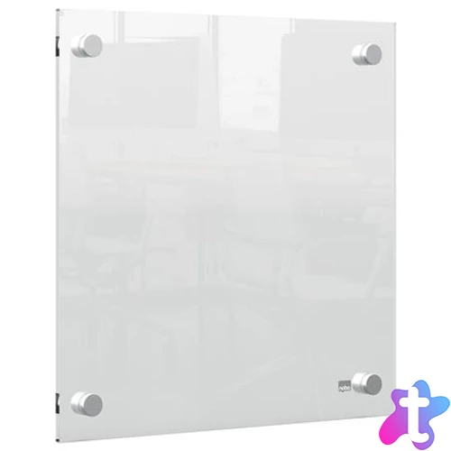 Emlékeztetőtábla, akril, fali, 30x30 cm, NOBO "Home", átlátszó