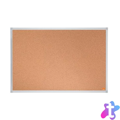 Parafatábla, 90x60 cm, alumínium keret, NOBO "Essentials"