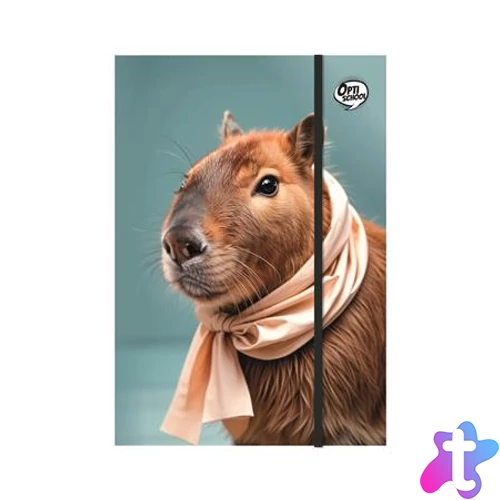 Füzetbox, A4, OPTISCHOOL, "Capybara"
