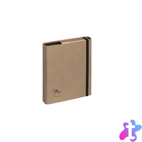 Iratrendező, 40 mm, A5, PAGNA "Pur", kraft