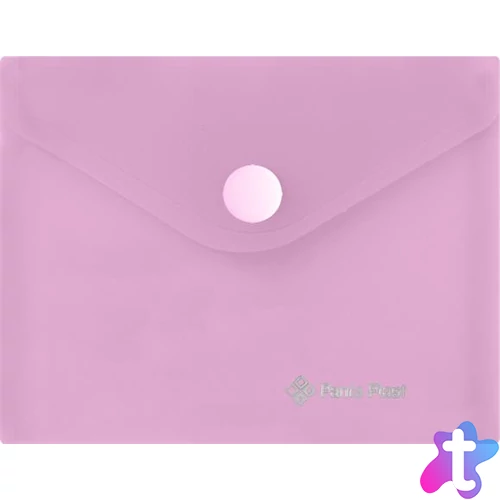Irattartó tasak, A7, PP, patentos, 160 mikron, PANTA PLAST, pasztell rózsaszín