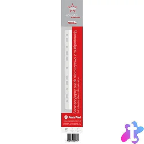 Lefűző csík, A4, 295 mm, öntapadó, PANTA PLAST