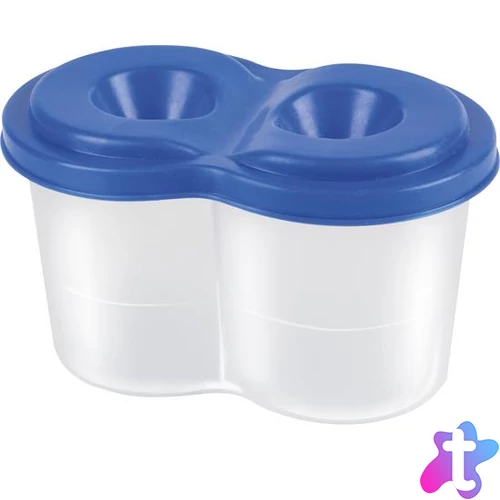 Ecsettál, fedéllel, PANTAPLAST "Duo"