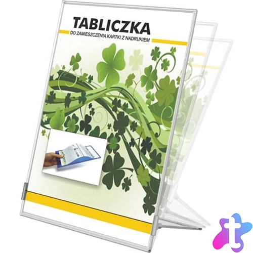 Laptartó, "L", dönthető, 70x110 mm, PANTA PLAST