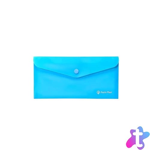 Irattartó tasak, DL, PP, patentos, PANTA PLAST, neon kék