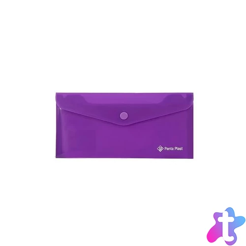 Irattartó tasak, DL, PP, patentos, PANTA PLAST, neon lila