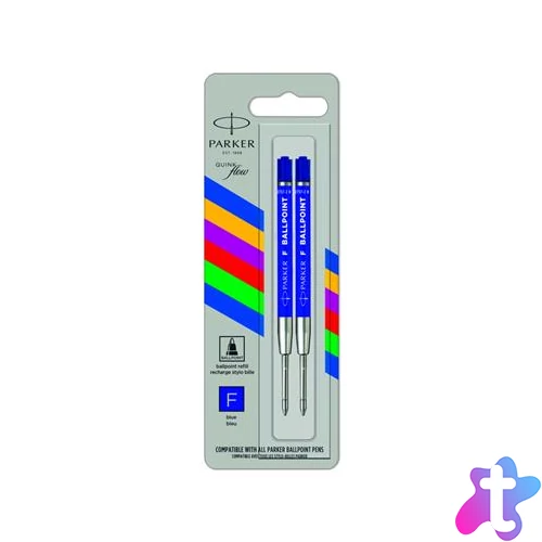 Golyóstollbetét, F, economy, PARKER "Royal", kék