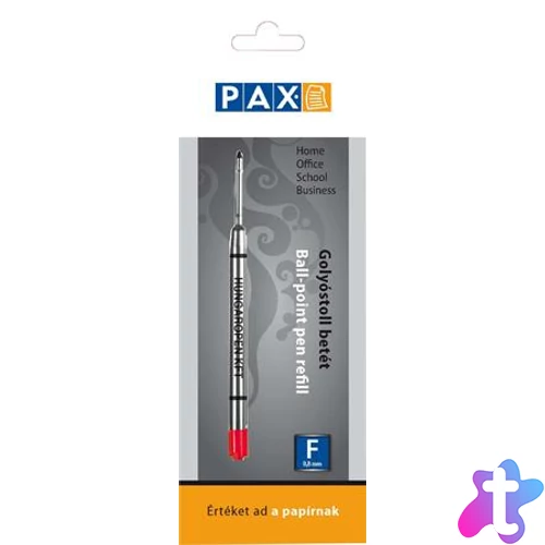 Golyóstollbetét, 0,8 mm, PAX, piros