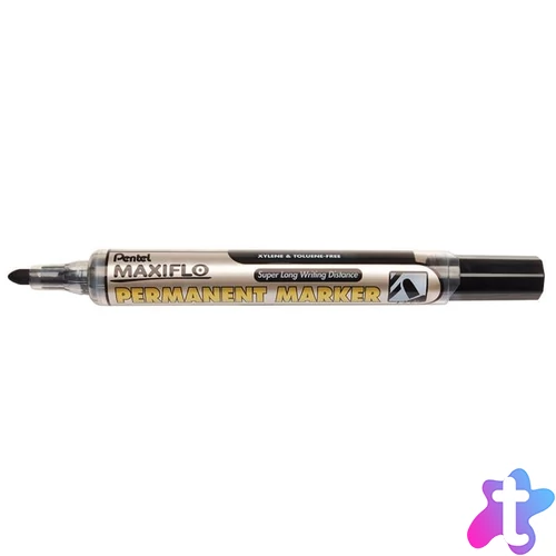 Alkoholos marker, 1,5 mm, kúpos, PENTEL "Maxiflo NFL50", fekete