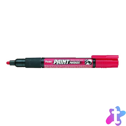 Lakkmarker, 2 mm, kúpos, PENTEL "MMP20", piros