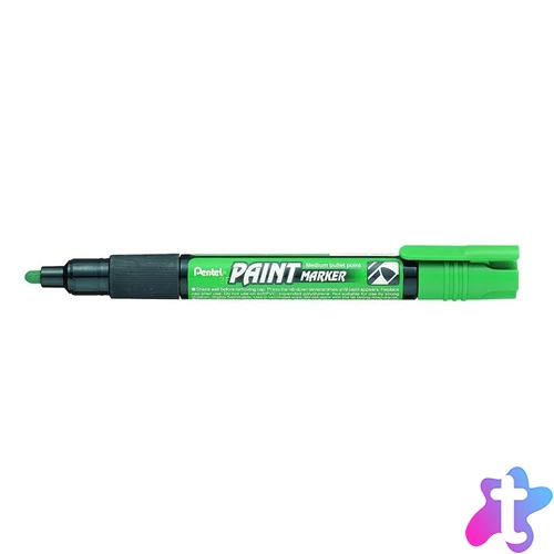 Lakkmarker, 2 mm, kúpos, PENTEL "MMP20", zöld