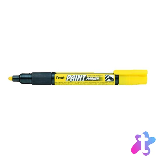 Lakkmarker, 2 mm, kúpos, PENTEL "MMP20", sárga