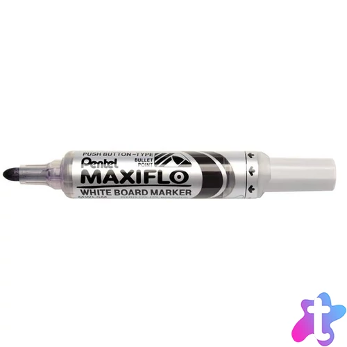 Táblamarker, 2,5 mm, kúpos, PENTEL "Maxiflo MWL5M", lila