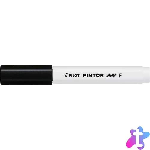 Dekormarker, 1 mm, PILOT "Pintor F", fekete
