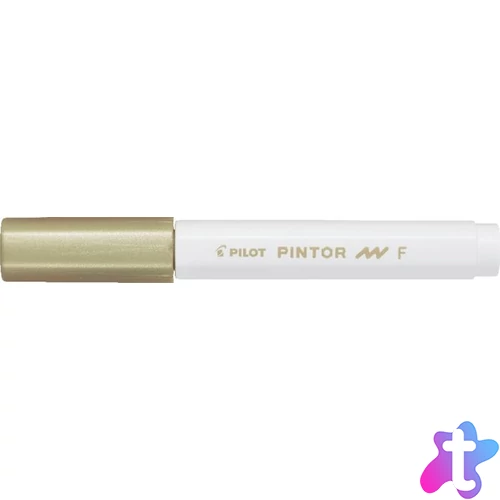 Dekormarker, 1 mm, PILOT "Pintor F", arany