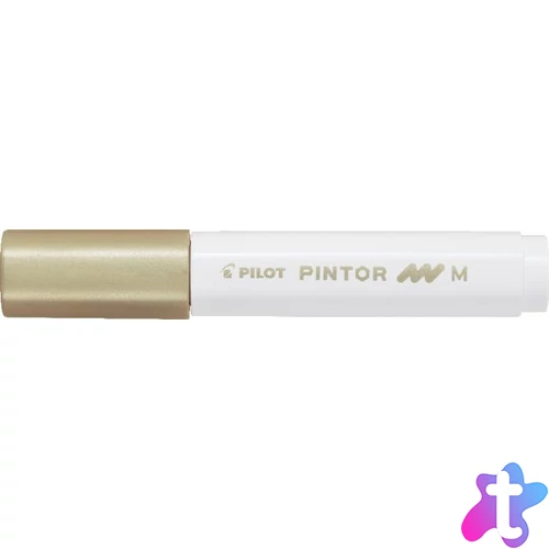 Dekormarker, 1,4 mm, PILOT "Pintor M", arany