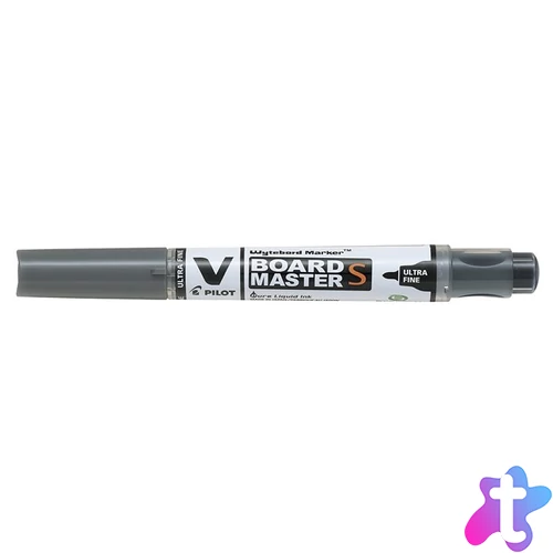 Táblamarker, 0,8 mm, UF, kúpos, PILOT "V-Board Master S", fekete