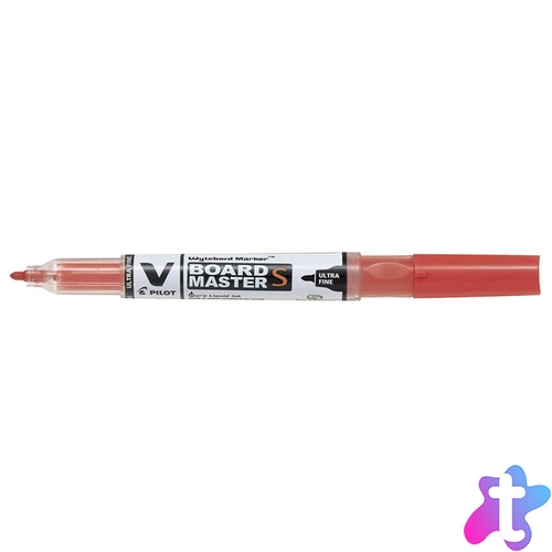Táblamarker, 0,8 mm, UF, kúpos, PILOT "V-Board Master S", piros