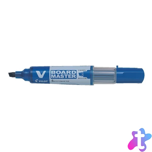 Táblamarker, 2,2-5,2 mm, vágott, PILOT "V-Board Master", kék