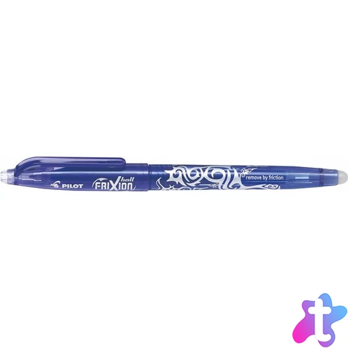 Rollertoll, 0,25 mm, törölhető, kupakos, PILOT "Frixion Ball", kék