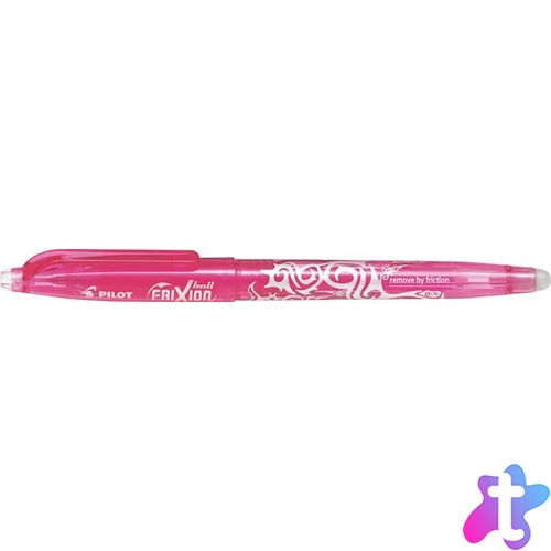 Rollertoll, 0,25 mm, törölhető, kupakos, PILOT "Frixion Ball", pink