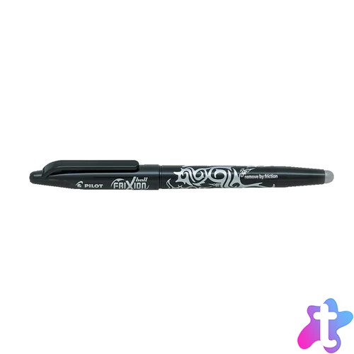 Rollertoll, 0,35 mm, törölhető, kupakos, PILOT "Frixion Ball", fekete