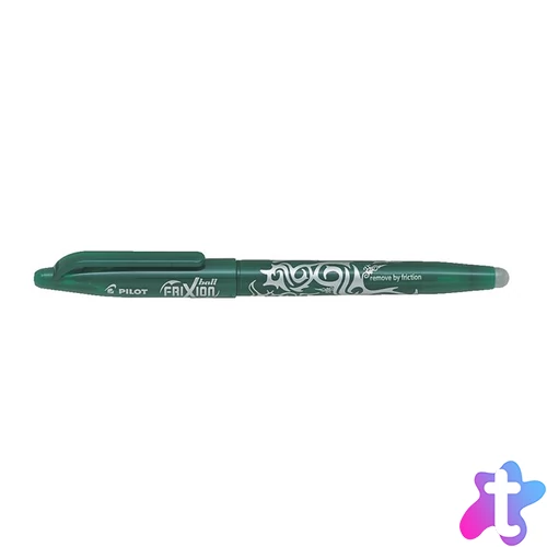 Rollertoll, 0,35 mm, törölhető, kupakos, PILOT "Frixion Ball", zöld